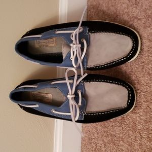 - Ocean & Coast Blue Boat shoes Size 10
